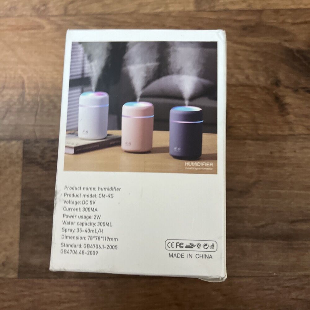 Aroma Humidifier Essential Oil Diffuser Grain Ultrasonic Air LED Aromatherapy US - Picture 8 of 13